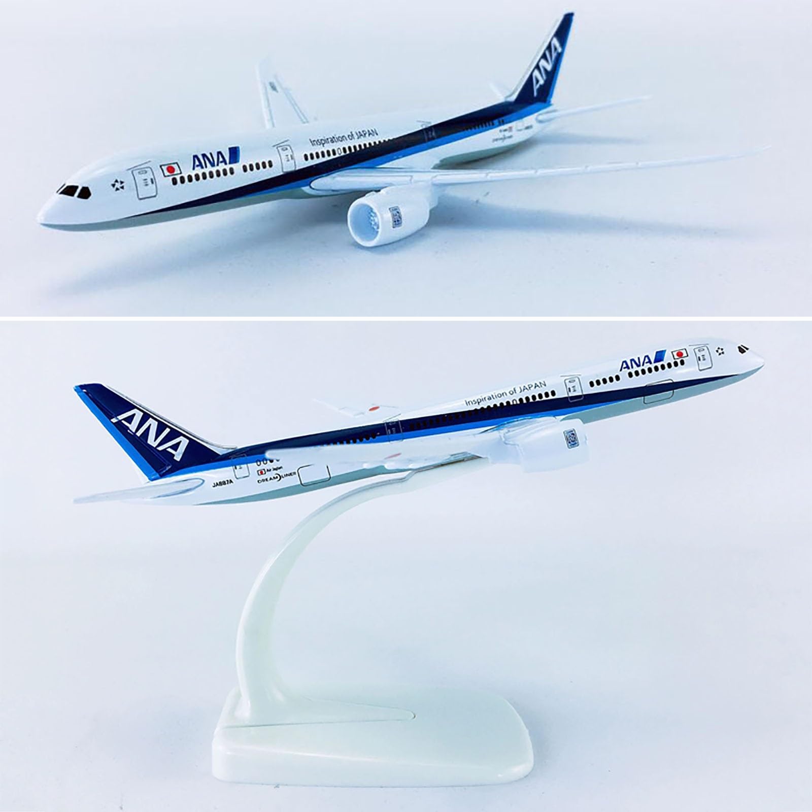 Amazon.co.jp: 6.3インチ 1:400スケール ANA B787-9 模型飛行機 航空機